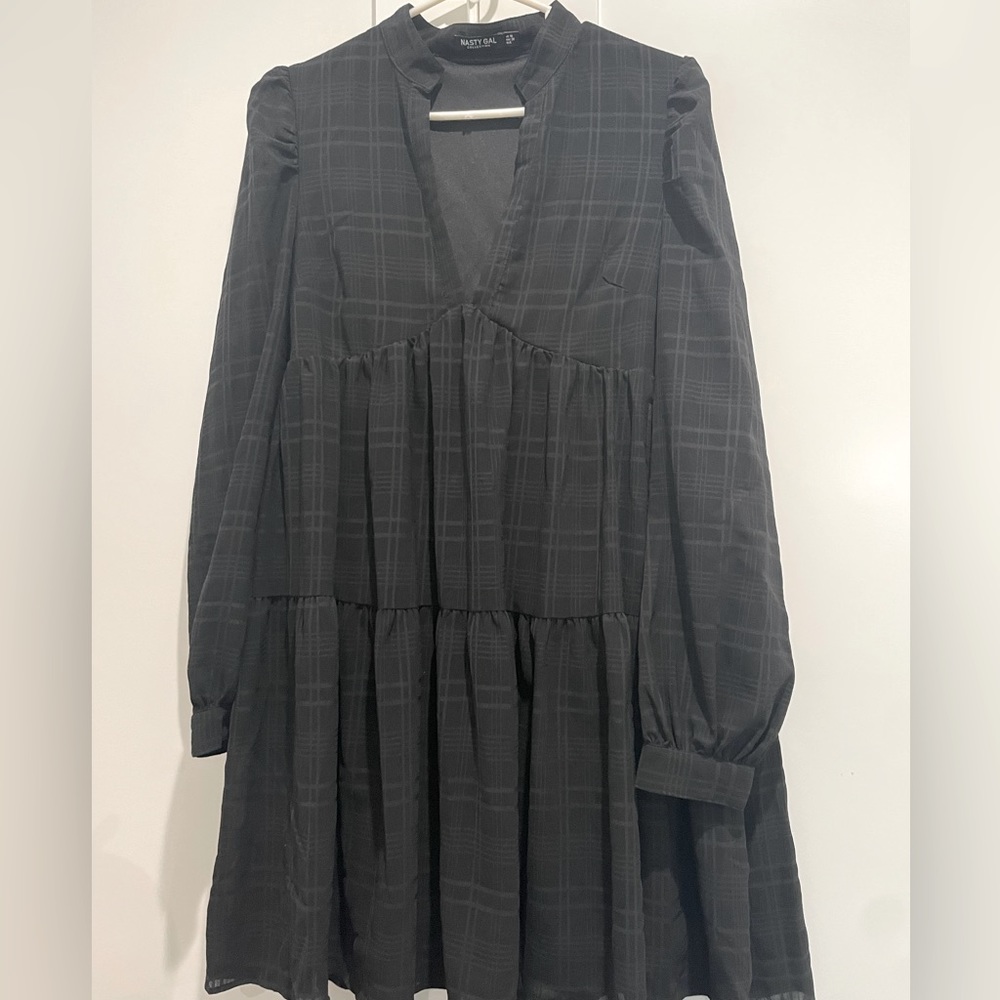 Black Nastygal mini dress